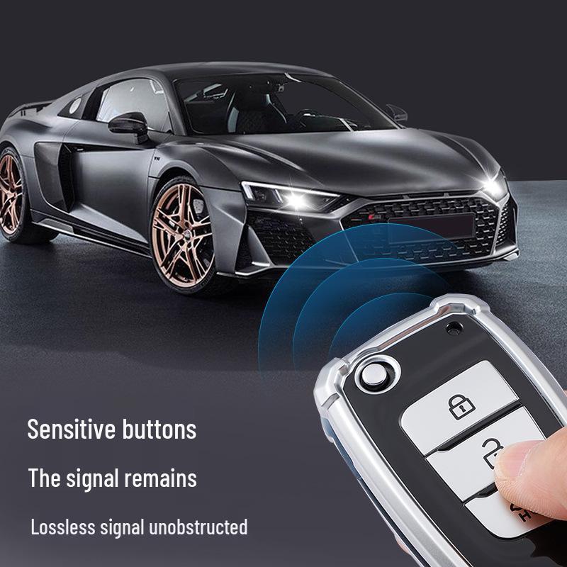Hyundai Verna 2020 & Elantra Key Protective Case - Anti-Drop Shell with Buckle