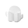 Remote Control Holder Wall Mounted Self-adhesive ABS Drill Free Easy To Install Mobile Phone Charging Holder for Home