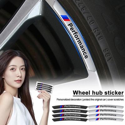 4 Buc Embleme Butuc Roată Auto Autocolante Jantă Anvelopă Accesorii Pentru BMW E46 E39 E90 E60 E36 F30 F10 E34 E30 F20 E92 M3 M4 X5 X6