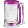 Batter Dispenser - ZGEER - 900 Ml - White - Ideal for Cakes and Crepes