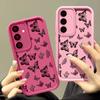 Coque papillon antichoc pour Samsung Galaxy S23 S24 Ultra A A4 G A6 S2 A3 A2 A14 A34 A1 A3 S20 FE S21 S22 Ultra Capa