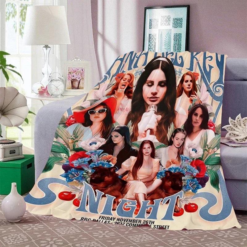 Digital Print Bed Blanket Sofa Winter Warm A-Lana Del A-Reys Fleece Camping Nap Fluffy Soft Blanket Microfiber Bedding King Size