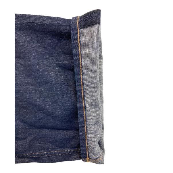 Used Cotton Linen Wide Denim
