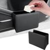 Ysemco Poubelle de Voiture Boîte de Rangement de Voiture Étui de Rangement Petit Pliable Rangement de Porte pour Siège Conducteur/Passager (Noir)