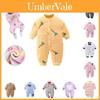 Warm Flannel Newborn Infant Romper Jumpsuit Cute And Cozy Baby Clothes Outfit