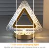 Crystal Table Lamp Bedside Lamp Rechargeable Eye Care Night Lamp Romantic Gift Ambient Lights