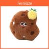 Charming Pizza Plush Toy Keychain With Soft Velvet For Kids Gift Idea