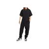 Nike Solid Color Logo Round Neck Breathable Sports Short Sleeve T-Shirt Men Tops Black FB7866-010