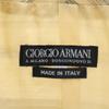 Giorgio Armani Made In Italy Check Pattern No Color Jacket 40 Yellow Women Used