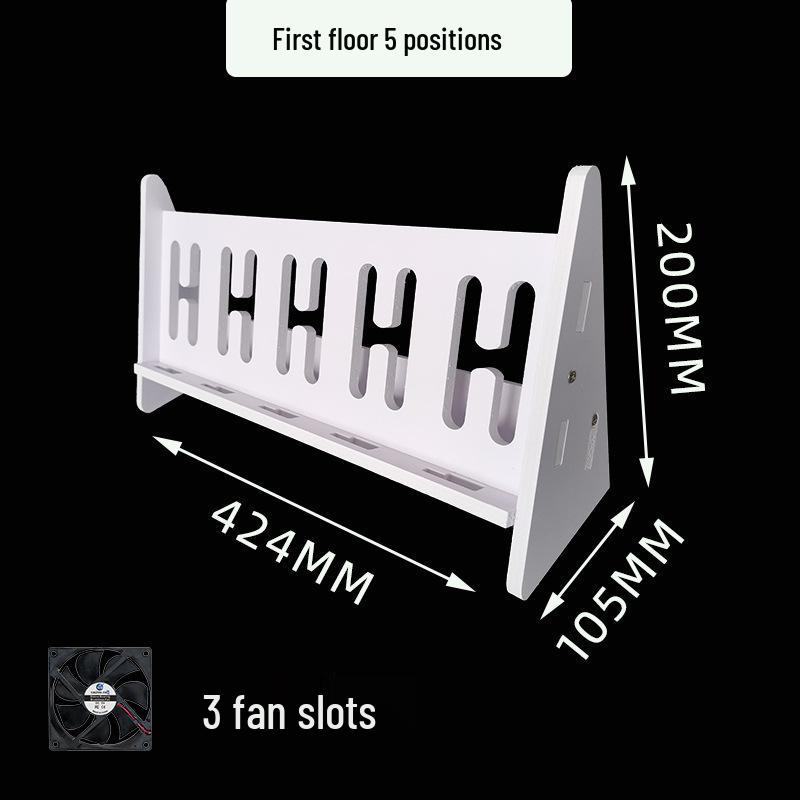 Multi-Angle Floor Phone Stand & Charging Holder with Multi-Layered Vertical Placement