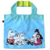 Kvitnúca nenápadná ekologická taška Moomin s vodoodpudivou úpravou, Dizajnová, Dámska, 000353-0091-01