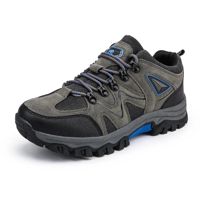 Mode Outdoor 2025 Nieuwe Vierseizoenen Wandelschoenen, Waterdichte en Antislip Lage Schoenen voor Wandelen, Heren Reisschoenen