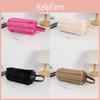 Minimalist Korean Style Stationery Box With Soft Plush Material For Women