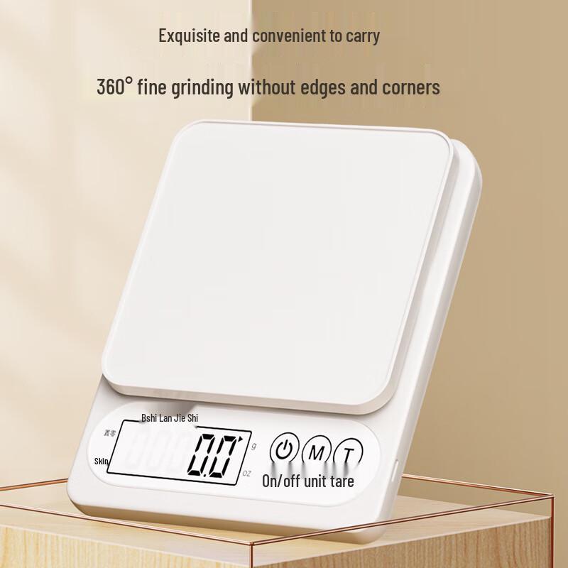 OUOETY 10kg/0.1g High-Precision Digital Kitchen Scale CN Plug (adapter Included)