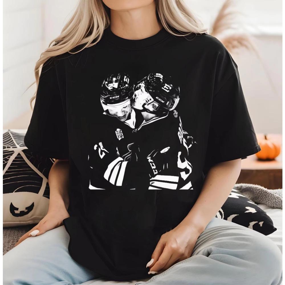 2026 Hollander Rozanov Hockey Couleurs Chemise Ilya Rozanov Shane Hollander T-shirts Rivalité Ardente T-shirt Cadeau Fan de Hockey Queer T-shirts