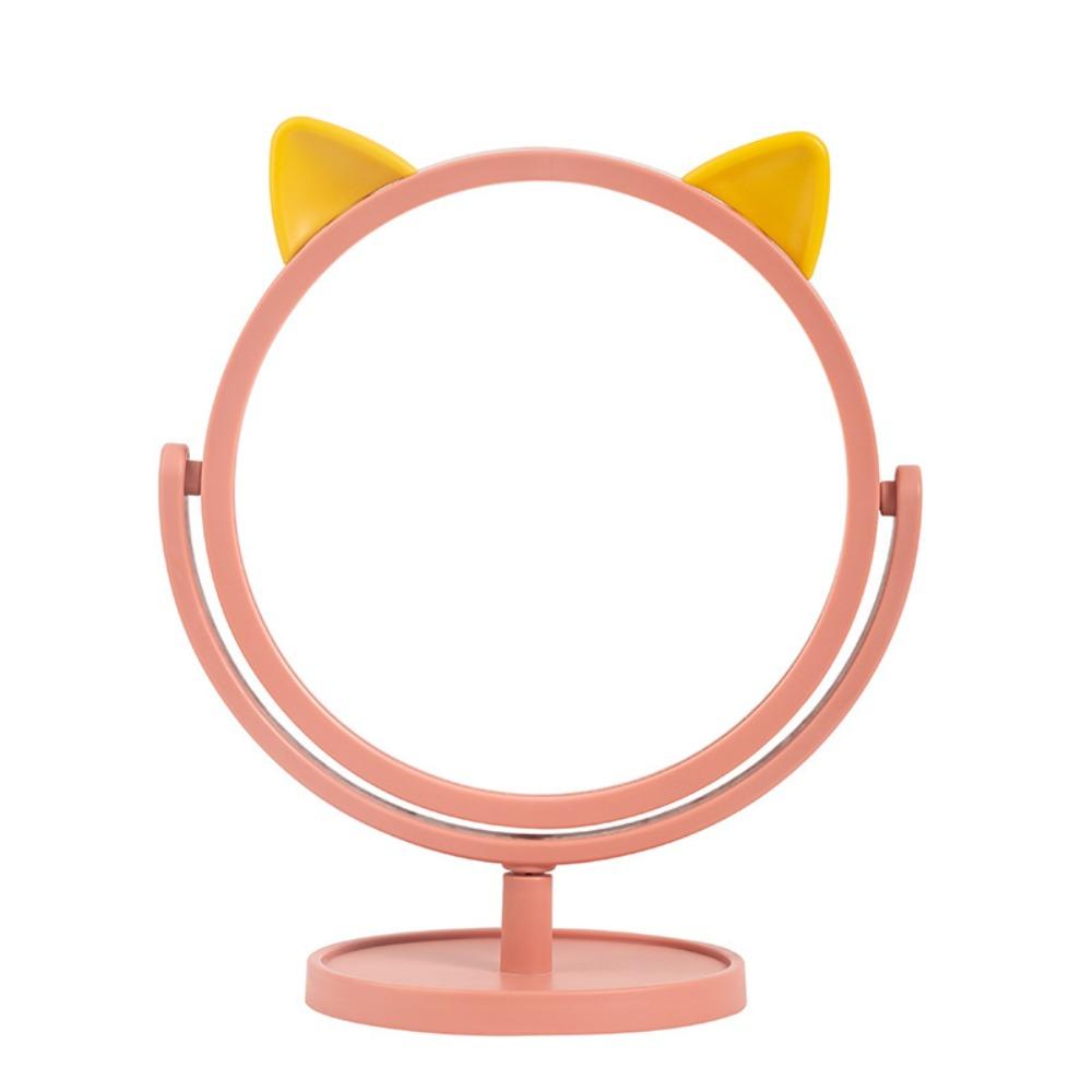 Single-Sided Vanity Makeup Mirror Rotating Table Makeup Mirror New Desktop Makeup Mirror  Dormitory