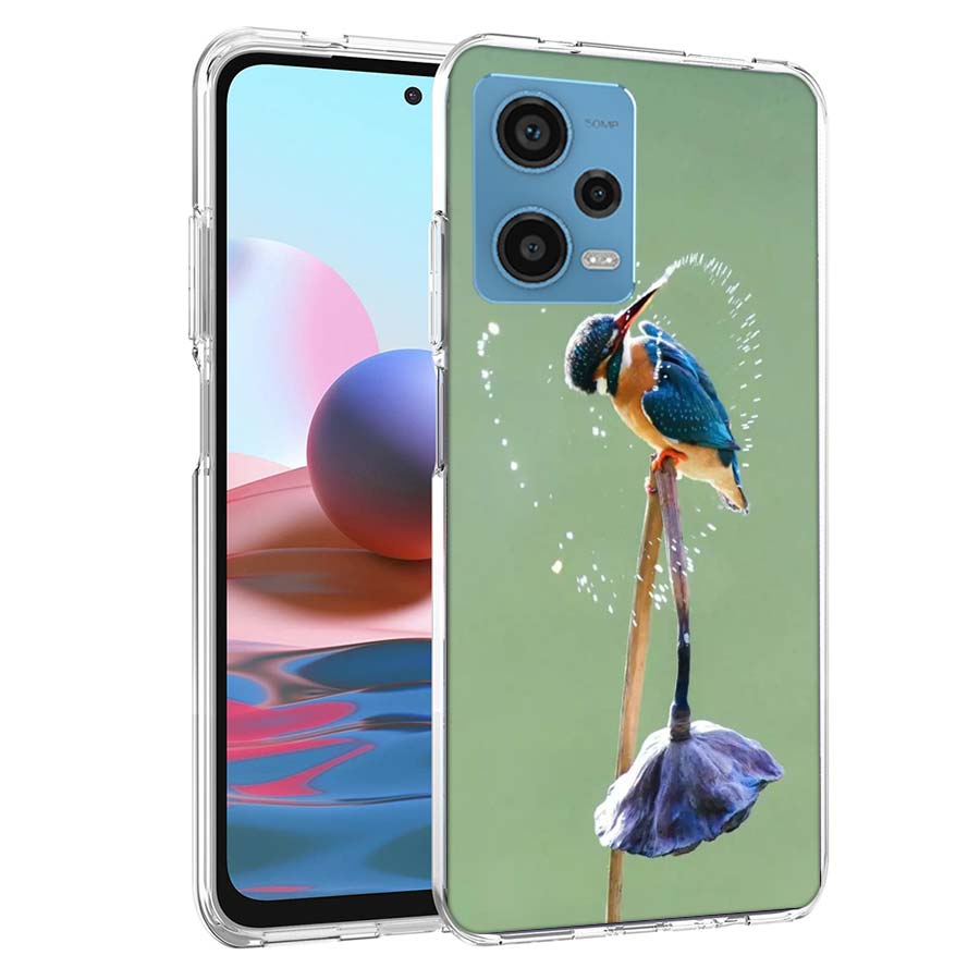 Hummingbird Phone Case For Redmi Note 13 12 14 15 Pro Plus 13R 11 11T 11E 11S 10 Pro 10S 9 9S Cover Cell Clear TPU Capa Cases Sh