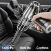 13000Pa Wireless Car Vacuum Cleaner Brushless Motor Handheld Auto Cordless Mini Portable Vacuum Cleaner For Car Home Pet Cleaning