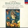 CD SIR GEORG SOLTI - Bach Messe In H-moll Mass In B Mino POCL10989 POLYDOR Japan Classical Used