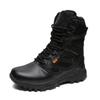 Men's Outdoor Non-slip Tactical Hiking Boots - Breathable, Wear-resistant, High-top, Large Sizes for Spring and Autumn.