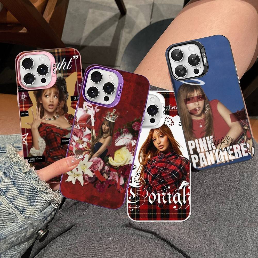 Singer Pinkpantheress Phone Case For IPhone 17 16 Plus Pro Max 15 14 13 12 11 Matte Colorful Covers