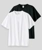 Peulinteuseuta [2Pack] 16-Count Oe High Grade Rib Binding Short Sleeve T-Shirt