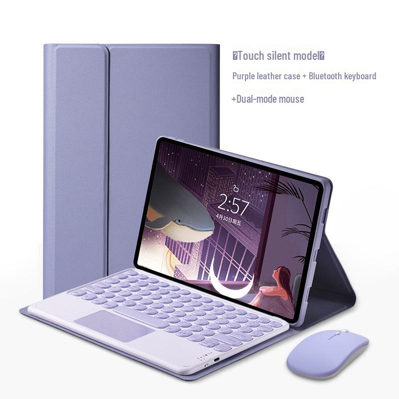 IPad Pro 11 Bluetooth-Tastatur Lederhülle 10. Gen 10,9 mit Stifthalter - Magnetische Tablet-Schutzhülle 10,2