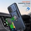 Charge Magnétique de Luxe Sans Fil pour Coque Magsafe Pour Motorola Moto G34 G35 G45 G53 G55 Coque Armure Mate Antichoc Moto G34 5G