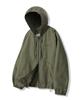 Cgp Garment-Washed 2-Way Tech Short Hoodie Jacket_Khaki