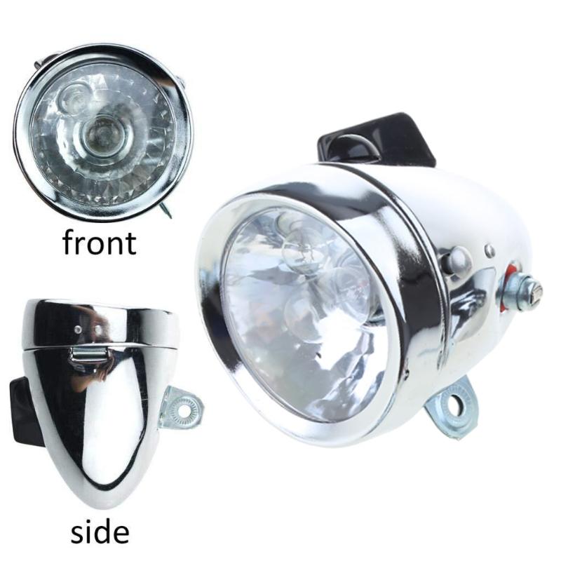 Vintage Bicycle 12V 6W Generator Headlight Tail Light Repair Modification Acces