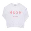 MSgm 3741mdm513 247799 01a BruShed Logo Women S SweatShirt