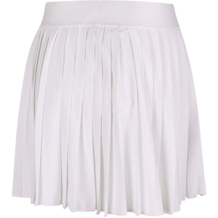 adidas SS25 Comfortable Solid Color Simple Casual Skirt Women Skirts White JY7701