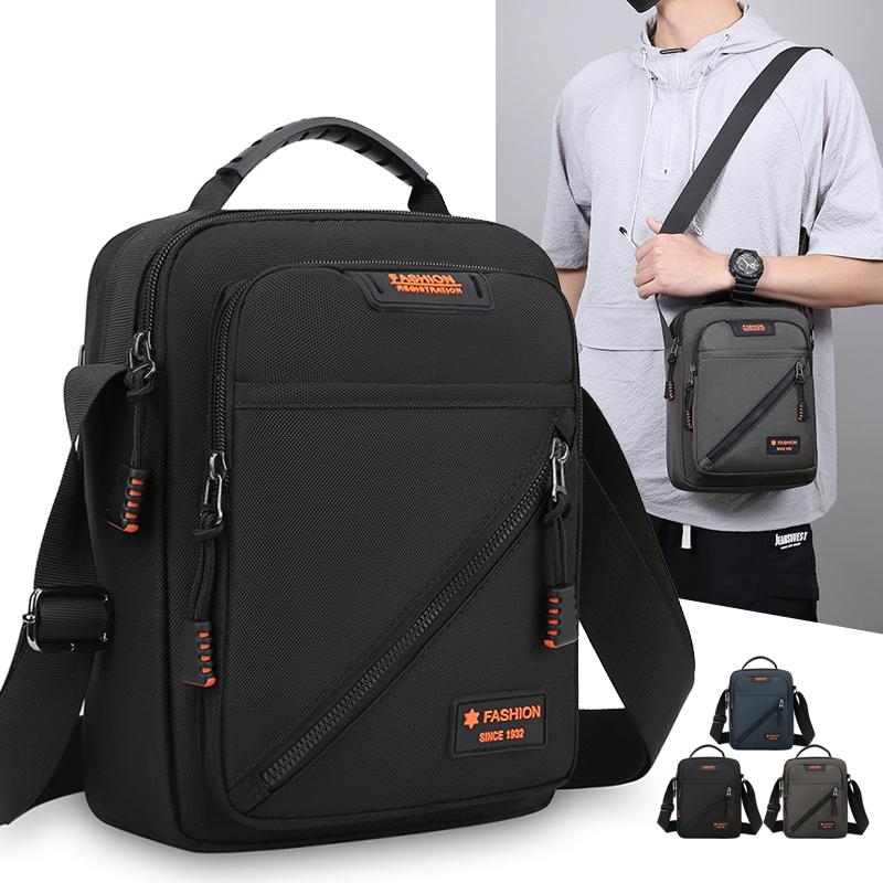Casual Men's Handbag Shoulder Bag Lightweight Oxford Men's Purse Small Crossbody Bag Fashion Stylish Men's Bag Messenger Bag