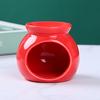 Essential Oil Burner Small Ceramic Tealight Candle Holder Scented Wax Melt Warmer Desk Aromatherapy Diffuser for Home Fragrance Decor