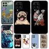 Englische Bulldogge Mops Hülle Für Samsung Galaxy M32 M52 M12 M22 M13 M23 M33 M53 M14 M34 M54 M31 M51 M20 M31s M30s