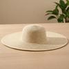 Women Wide Brim Straw Sun Hat Foldable Beach Hat Summer Outdoor Lightweight Vacation Hat