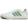 Neo Hoops 3.0 Leather Comfortable Non-Slip Durable Low-Top Skate Shoes Unisex Sneakers White Green GX9773