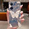 For Huawei Nova 11 SE 11SE Phone Case Huawei Nova 12 SE BNE-LX1 Case Luxury Fashion Butterfly Flowers Clear Soft Silicone Cover