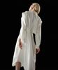 Meuameu Side Pleated Shirt Dress