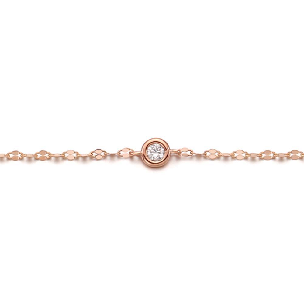 Lloyd Daily Simple Stone 10K Gold Bracelet Lwb20030T