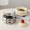 Elegant Cream Colored with Lid, Modern, Unique Design for Home and Living Room Decor,Ashtray for Living Room, Decorative Tray, Contemporary Style