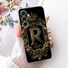 For Samsung Galaxy S23 FE Case S23 Plus Cute Crown Letters Cover Soft Slim Phone Case For Samsung S23 Ultra S 23 S23+ Funda Bags
