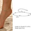 Gold Plated Heart Anklet for Women Stainless Steel Delicate Foot Jewelry Light Luxury Party Gifts for Girl