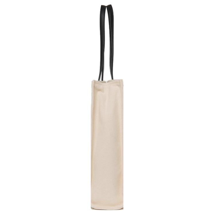 Bally Borsa a Tote in Tessuto e Pelle con Chiusura Magnetica e Logo Donna Borse Tote Naturale 6307788