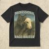 Professional Provocateur Funny TShirt Werewolf Meme Print Women Cotton TShirt Silly Meme TShirt Collection Alpha Wolf TShirt