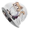 Winter Warme Neco Arc Katze Motorhaube Femme Slouchy Beanie Hut Hip Hop Cartoon Comic Spiel Outdoor Ski Skullies Beanies Caps unisex Frauen