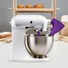 Yousheng Stand Mixer Flour Funnel with Hook Attachment Splash Guard for Dry And Wet Ingredients Easy-Pour Docking Station