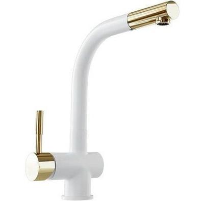 Lobio White/Light Gold Ring Mixer