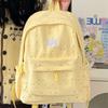 Schoolbag New School Bag Women's Large Capacity Backpack Junior High School High School Students Full of Stars Fashion Lightweight Casual Backpack