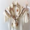 90cm Travel Sunscreen Versatile Large Square Scarf Shawl Headscarf Neck Protection Scarf Decoration For All Seasons